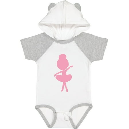 

Inktastic Little Ballerina Girls Baby Bodysuit