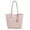 Dusty Rose, variant on MKF Collection Lea Vegan Leather Women's Tote Bag, Fashionable Shoulder Purse Handbag by Mia K - Lilac