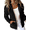 Black, variant on Mengpipi Women's Double-Sided Fleece Hooded Jacket Full Zip Up Coat S-2XL
