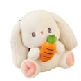 thumbnail image 1 of Cute Cartoon Christmas Rabbit Plush Toy Rabbit Doll Childrens Comfort Doll Christmas Birthday Gift, 1 of 5