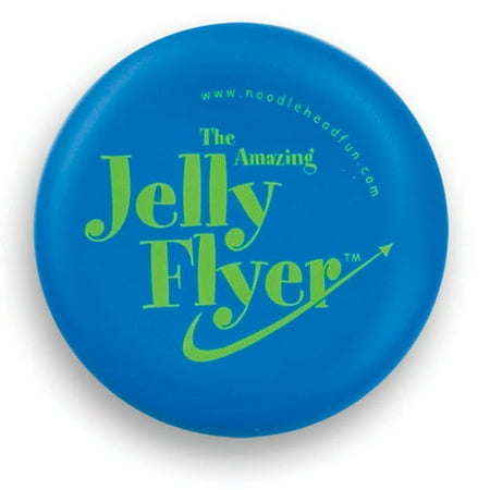 Noodle Head Jelly Flyer Glow in the Dark Frisbee Game (Set of 4)