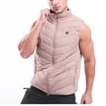 thumbnail image 1 of Camuflaje para hombres Deportes al aire libre USB Control de temperatura de tres velocidades Chaleco de calefacción de espalda cálida Pompotops  oipoqjl1278, 1 of 9