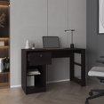 thumbnail image 6 of Nmkwnr Wppd Computer Desk with 1 Drawer and 2 Shelves, Perfect for Living Room, Office, Black, 6 of 8