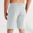 thumbnail image 3 of Men's Golf Shorts with Multi Pockets Stretch Quick Dry Casual Work Dress Shorts for Men Light Gray M, 3 of 3