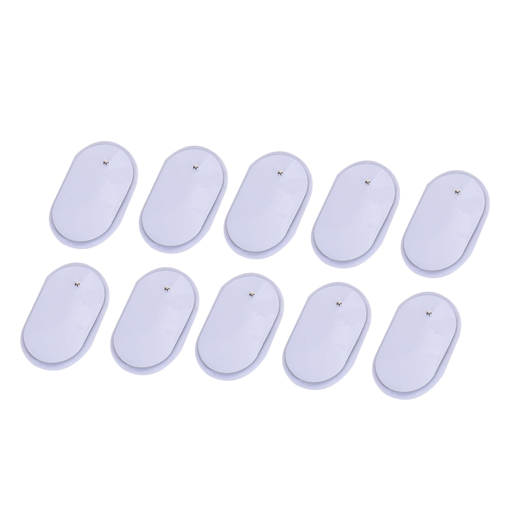 Famure 5 Pairs Electrode Pads Reusable SelfAdhesive Replacement