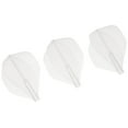 thumbnail image 1 of NineDartOut.us Cosmo Darts Fit Flight (AIR) Lot de 3 Standard Dart Flight (Clair), 1 of 4