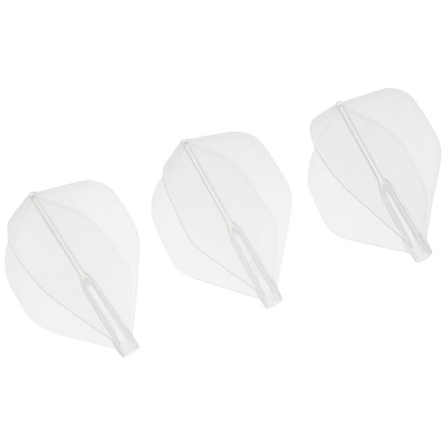 NineDartOut.us Cosmo Darts Fit Flight (AIR) Lot de 3 Standard Dart Flight (Clair)