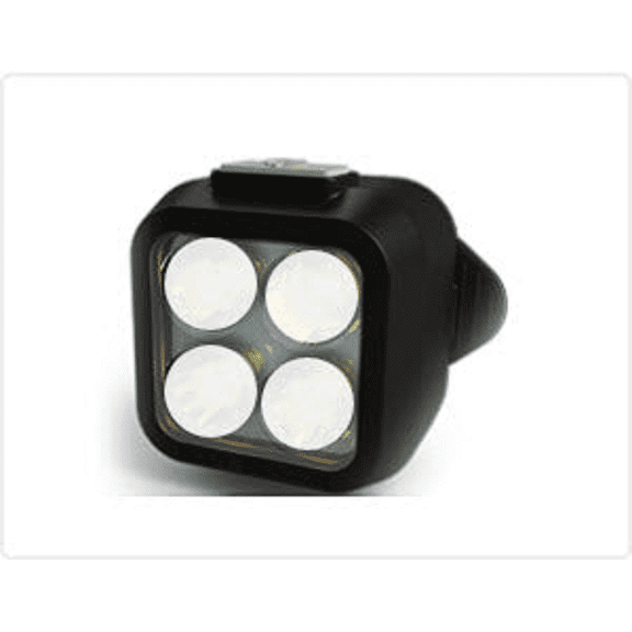 Rescue Leaders WWNYL-1 WHITE & WHITE Body Beacon LED Equipped Black Nylon Belt Keeper First Responder Light Gen 2 - Quantity of 1