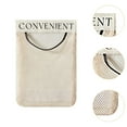 thumbnail image 6 of flameer Grocery Bag Holder Container Portable Mesh for Cabinet Door Bathroom Kitchen, 6 of 7