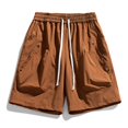 thumbnail image 6 of EOYWHK Mens Active Shorts Quick Dry Cargo Shorts with Multi-Pockets Elastic Waist Workout Shorts for Men Soft Lightweight Breathable Casual Activewear for Men Brown, Size XXXL, 6 of 9
