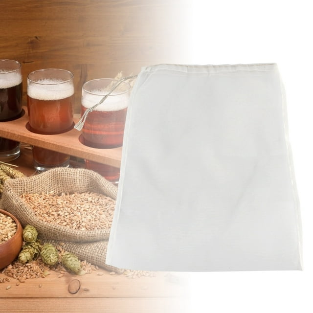 Beer Filter Bag,100 Mesh Food Grade Brew Filter Bag Filter Bag Crafted with Care