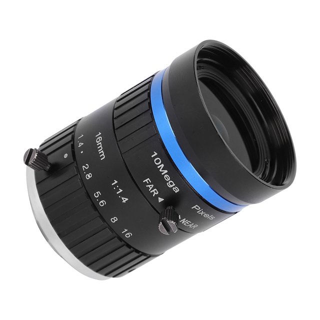 CCTV Lens, 10MP High-definition Aluminum Alloy Camera Lens C Mount For Most Industrial Cameras