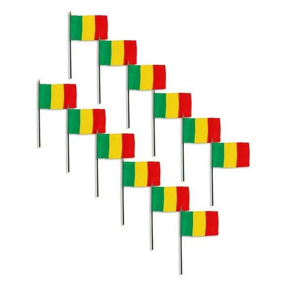 Mali flag 4 x 6 inch - 12 PK