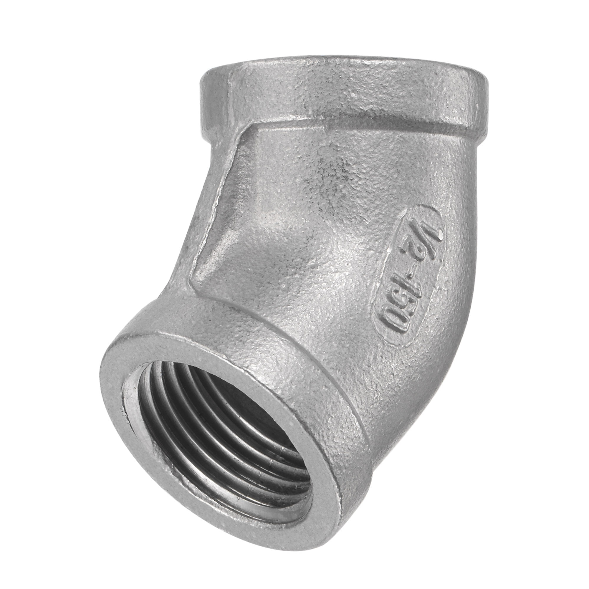 Pack of 3-1" BSP Female 304 SS 45 Degree Elbow Pipe Fitting Connector Water 