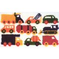 thumbnail image 1 of M C G Textiles Latch Hook Kit, 26-1/2-Inch by 16-Inch, Traffic Jam, 1 of 3