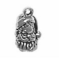 thumbnail image 1 of Sterling Silver 24" .8mm Box Chain 3D Small Santa Head Hat Pendant Necklace, 1 of 2