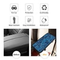 thumbnail image 4 of Car Handrails Box Pad 12.6 X 7.5 In Waterproof Non-Slip Wear-Resisting Durable Breathable Strong Tensile And Tensile Stretch Darkgray Geometric Patterns_2, 4 of 7