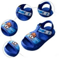 thumbnail image 5 of Gubotare Toddler Sandals Girls Sandals Little Big Kid Baby Girl Children's Hollow Out Princess Shoes Soft-soled Casual Beach Sandals Size 6.5 (Dark Blue,Toddler 6.5), 5 of 5