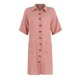 thumbnail image 4 of Vestido suelto SCZ de manga corta casual rosa Talla L, 4 of 6