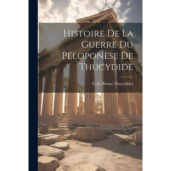 Histoire de la Guerre du Péloponèse de Thucydide (Paperback)