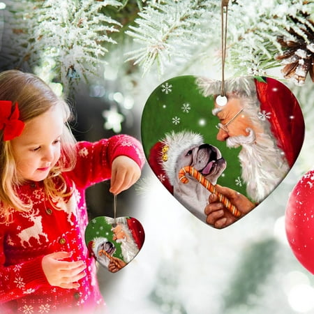 

Deal of The Day Dvkptbk Xmas Christmas Tree Ornaments Pendant DIY Snowman And Dog Pendant