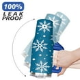 thumbnail image 6 of Blue White Snowflakes 40 Oz Tumbler with Handle Lid and Straw Stainless Steel Double Walled Vacuum Insulated Cup Merry Christmas Gifts Tumbler for Women Men Friends Outdoor Indoor, 6 of 6