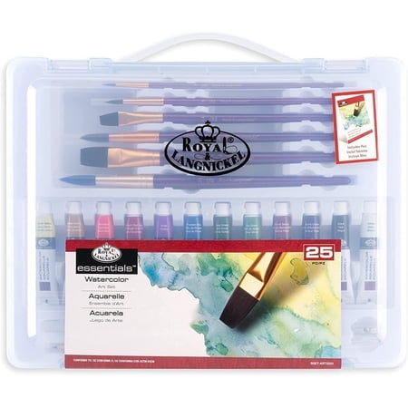 Royal & Langnickel Essentials Clear View Watercolor Painting Set Large