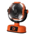 thumbnail image 2 of Linterna de ventilador recargable por USB Strade Fareast Limited Naranja 2 en 1, 2 of 8