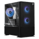 thumbnail image 1 of Gabinete Gamer XTREME PC GAMING Air Flow Micro Torre Micro ATX 3 FAN Mesh Cristal Templado ARGB Negro, 1 of 6