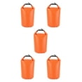thumbnail image 3 of QualitChoice 8L 40L 70L 75L Waterproof Dry Bag Pack Sack Swimming Rafting Kayaking River Trekking Sailing Canoing Boating orange 8L 5Set, 3 of 6