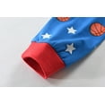 thumbnail image 6 of Little hand Little Big Boy Pajamas Sets Basketball 100% Cotton Pjs Kids Jammies 4T, 6 of 7