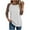 Coffee, variant on Women's Color Block Raglan Sleeve Top 3/4 Length Round Neck Comfort Fit Tees Tshirts Shirts for Casual Style My Items