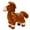Brown, variant on Adorable Year of the Horse Plush Doll - Soft Red Horse Toy, Cute Sleep Companion Doll to Cuddle at Bedtime, Perfect Gift Who Love Animal Toys, Safe & Huggable Stuffed Horse Doll, 7.87in/20cm, Red