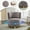 Gray#, variant on Accent Chairs COOLMORE Modern Velvet Armless Accent Living Room Chair / Leisure Chair,Upholstered Fabric Button Comfortable Chair with Wooden Legs for Bedroom, Living Room, Office (Silver Velvet),Lea