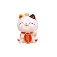 thumbnail image 1 of Naiovety Figuras de resina de gato de la fortuna, animales de la suerte, adorno de para el hogar, de riqueza, estatuas, regalos, vacaciones de Decoración del hogar tipo 3 Naiovety HA078965-03, 1 of 6