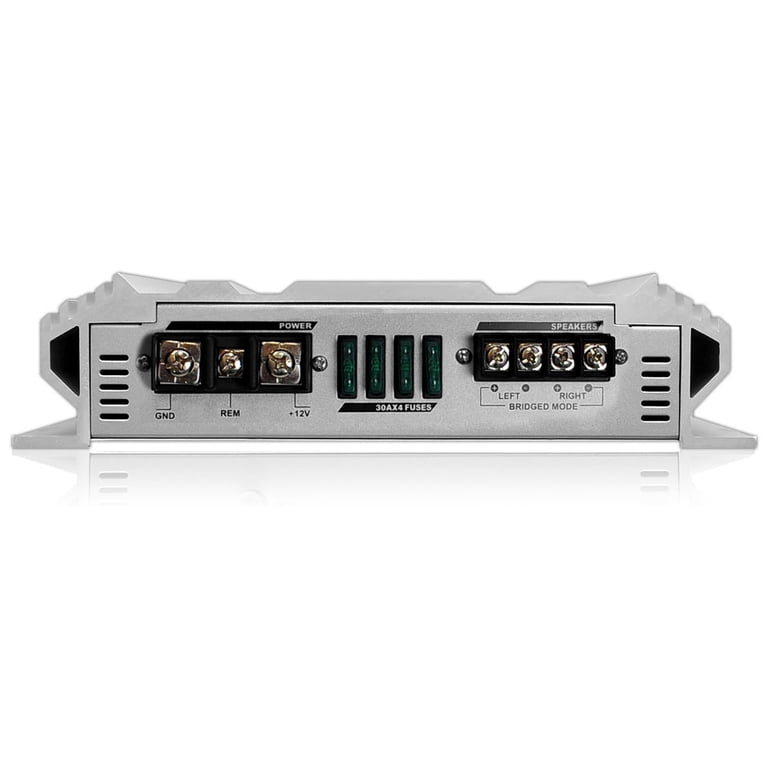Lanzar Vibe 6000 Watt 2 Channel Bridgeable Full Car Stereo Mosfet