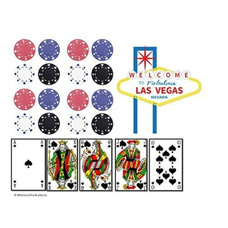 1/4 Sheet - Las Vegas Casino Birthday - Edible Cake/Cupcake Party (Best Cupcakes In Vegas)