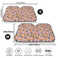 thumbnail image 3 of Balery Fruit Print Car Windshield Sun Shade,Windshield Sunshade for Car Pickup Truck SUV Accessories-Small, 3 of 7