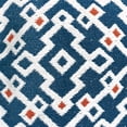 thumbnail image 6 of Reggie Indigo Southwestern Accent Throw Pillow 20" x 20", 6 of 7