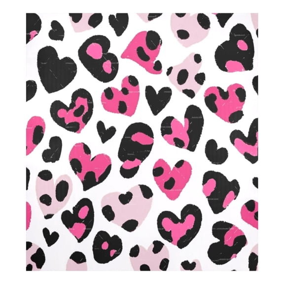 IAUYY Magnetic decorative sticker - 23x26 Inch PVC Refrigerator Decorative Cover, Removable DIY Art for Kitchen Appliances A Leopard Print Style