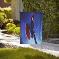 thumbnail image 4 of Bandera de jardín de temporada de Spider-Man, bandera de doble cara, bandera navideña para decoración navideña al aire libre., 4 of 8