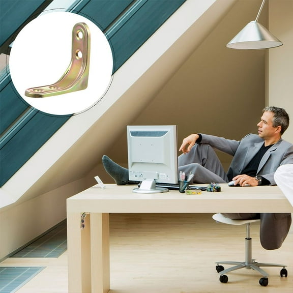 Raindrops 12Pcs L Shape Corner Brace For Bed And Cupboard Furniture Fastening Heavy Duty Corner Bracket