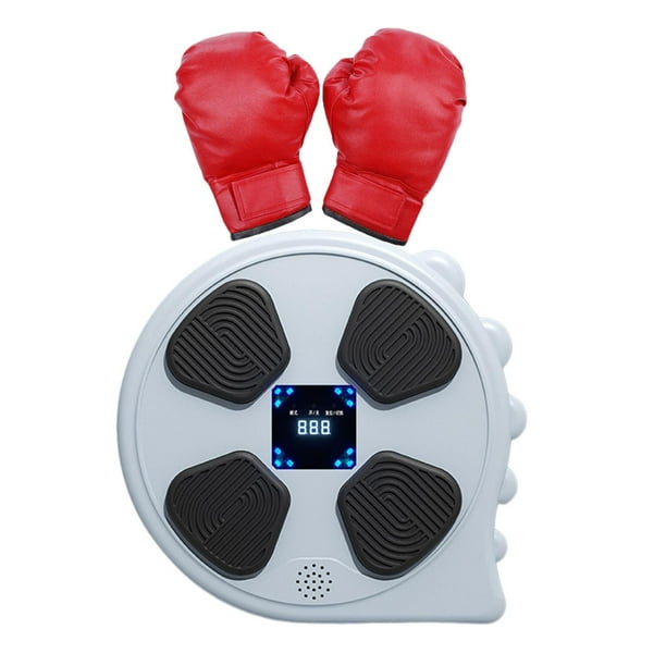 Máquina de boxeo musical perfecl con guantes y montaje en pared para entrenamiento de boxeo