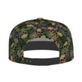 thumbnail image 4 of Fotbe Camouflage Skulls Flat Bill Visor Cap Classic Snapback Hat Polyester Foam Trucker Hat Trucker Cap Adjustable Baseball Cap, 4 of 9