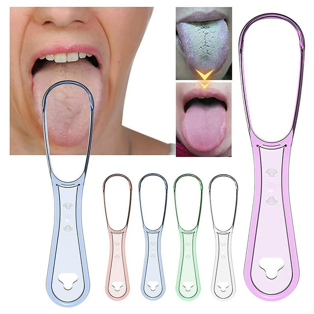 Tongue Cleaner Tongue Scraper Cleaning Brush 5 Pcs Tongue Cleaner Plastic Tongue Scraper Cleaning Brush Tongue Scraper Cleaner For Adults And Children