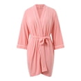 thumbnail image 5 of Kimono Robe for Women Summer Lightweight Short Robes Soft Spa Bathrobe Shower Robe Sleepwear, 5 of 9