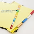 thumbnail image 3 of BAZIC Binder Dividers Canary Paper Insertable Color Tabs, 11 Hole Index Divider, 10 Count, 3 of 7