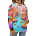 thumbnail image 4 of Colorful Candy Land 3d Sweatshirts Hoodie Fashion Casual Personality Men's Women Street Hoodie Pullovers Long Sleeve Comfortable Top, 4 of 6