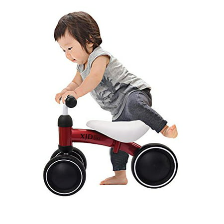 XJD Mini Trike Mini Bike For Toddlers, Kids Learn To Walk For 1-3 Years Old Kids No- Pedal 3 wheels Mini Balance Bike (Best Balance Bike For 1 Year Old)