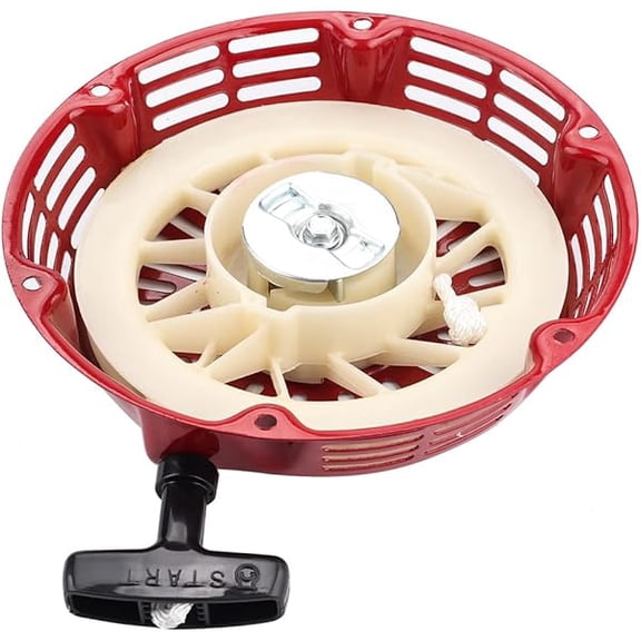 Generator Recoil Starter Pull Start Assembly compatible with GX340 GX390 GX610 GX620 Engines, Fits EB5000X EB6500X EM5000 Series, Durable Easy Start